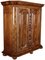 Baroque Walnut Cabinet with Carvings, 1700s 2