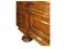 Frankfurt Wave Cabinet in Walnut with Pilasters, 1800s 11