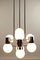 Mid-Century Chrome & Glass Pendant Lamp from Doria Leuchten, Image 2