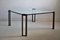 Hollywood Regency Brass and Glass Coffee Table by Peter Ghyczy, Image 1