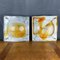 Italienische Iced Murano Glas Wandlampen von Toni Zuccheri für Poliarte, 1960er, 2er Set 1