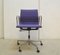 Sedia da ufficio EA117 viola di Charles & Ray Eames per Vitra, anni '90, Immagine 2