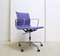 Sedia da ufficio EA117 viola di Charles & Ray Eames per Vitra, anni '90, Immagine 1