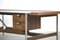 Vintage Rosewood Modernist Office Desk 4