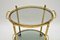 Vintage French Brass Drinks Trolley 3