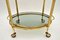 Vintage French Brass Drinks Trolley 8