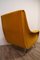 Fauteuil Vintage en Velours Jaune, Italie, 1960s 3