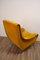 Vintage Italian Yellow Velvet Armchair, 1960s 4