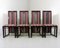 Italian Dining Chairs by Umberto Asnago for Giorgetti, 1980s, Set of 4 2