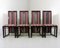 Italian Dining Chairs by Umberto Asnago for Giorgetti, 1980s, Set of 4, Image 2