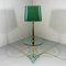 Italian Floor Lamp with Glass Side Table, 1970s, Image 15