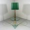 Lampadaire avec Table d'Appoint en Verre, Italie, 1970s 15