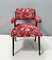 Lounge Chairs with Patterned Fabric in the Style of Franco Albini, Italy, Set of 2 7