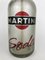 Italienische Werbe Martini Soda Flasche oder Seltzer, 1950er 6