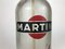 Italienische Werbe Martini Soda Flasche oder Seltzer, 1950er 7
