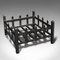 Antique Late Victorian English Fireplace Grate in Cast Iron, 1900s 7