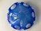 Vintage Blue and White Murano Glass Bowl, 1950s 9