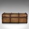 Large Edwardian English Steamer Trunk or Shipping Chest in Cedar, 1910s, Image 6