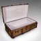 Large Edwardian English Steamer Trunk or Shipping Chest in Cedar, 1910s, Image 8