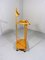 Beechwood Valet Stand on Wheels, 1950s 3