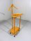 Beechwood Valet Stand on Wheels, 1950s 2