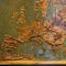 Relief Map of Europe by F. Dufour 8