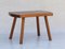French Oak Coffee Table, 1960s, Image 8