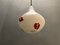 Vintage Opaline Glass Pendant Lamp 7