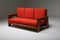 Dutch Modernist Oakwood Lounge Sofa by Bas Van Pelt 3