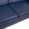 Conseta Blue Leather Sofa from COR, Image 3