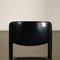 Metal Leather Chairs by Tito Agnoli for Matteo Grassi, 1980s, Set of 6 3