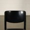 Metal Leather Chairs by Tito Agnoli for Matteo Grassi, 1980s, Set of 6, Image 3