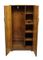 Art Deco Walnut Gentleman's Wardrobe, 1930s 6