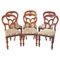 Mahogany Balloon Back Chairs, 1860s, Set of 6 1