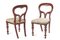 Mahogany Balloon Back Chairs, 1860s, Set of 6 5