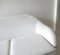 Sofá italiano de terciopelo blanco, años 50, Imagen 8