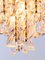 German Palwa Tendril Ribbon Chandelier Crystal Glass & Gilt-Brass, 1960s, Image 7