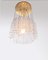 Lámpara de araña austriaca en forma de cascada de cristal de Murano y latón de Kalmar, años 60, Imagen 3