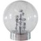 Large German Ball Sputnik Table Light in Murano Glass, Chrome & Brass from Doria, 1967 1