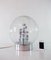 Large German Ball Sputnik Table Light in Murano Glass, Chrome & Brass from Doria, 1967 8