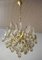 German Teardrop Chandelier in Murano Glass and Brass from Palwa, 1970s 12
