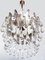 German Teardrop Chandelier in Murano Glass and Silver Brass from Palwa, 1970s 8