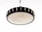 Italian Drum Flush Mount Chandelier in the Style of Stilnovo, 1960s, Image 2