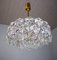 German Gold-Plated Crystal Chandelier from Kinkeldey, 1960s, Image 4