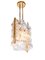 Gold Plated Nastri Murano Glass Chandelier from Venini, Italy 2