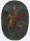 Caja ovalada europea de madera pintada con San Jorge y el dragón, Imagen 2