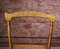 Antiker Chiavari Stuhl aus vergoldetem Holz, Italien, 19. Jh 3