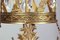 Louis XV Rokoko Kronleuchter in Gold 4