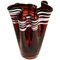 Murano Glas Handkerchief Vase, 1960er 1