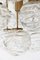 German Sputnik Flush Mount in Murano Glass & Brass from Doria, 1960s, Image 4
